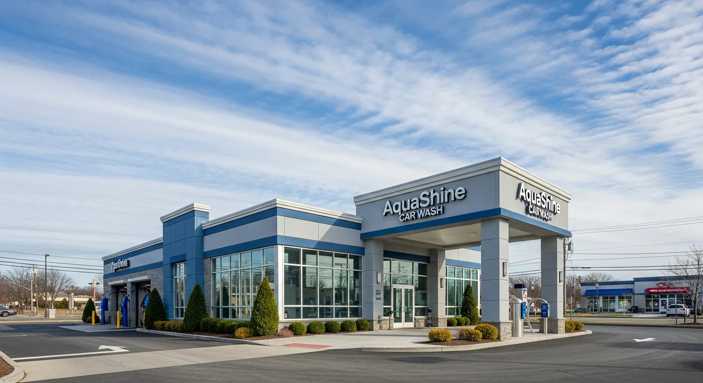 Car wash facility — RideFresh vendor partner